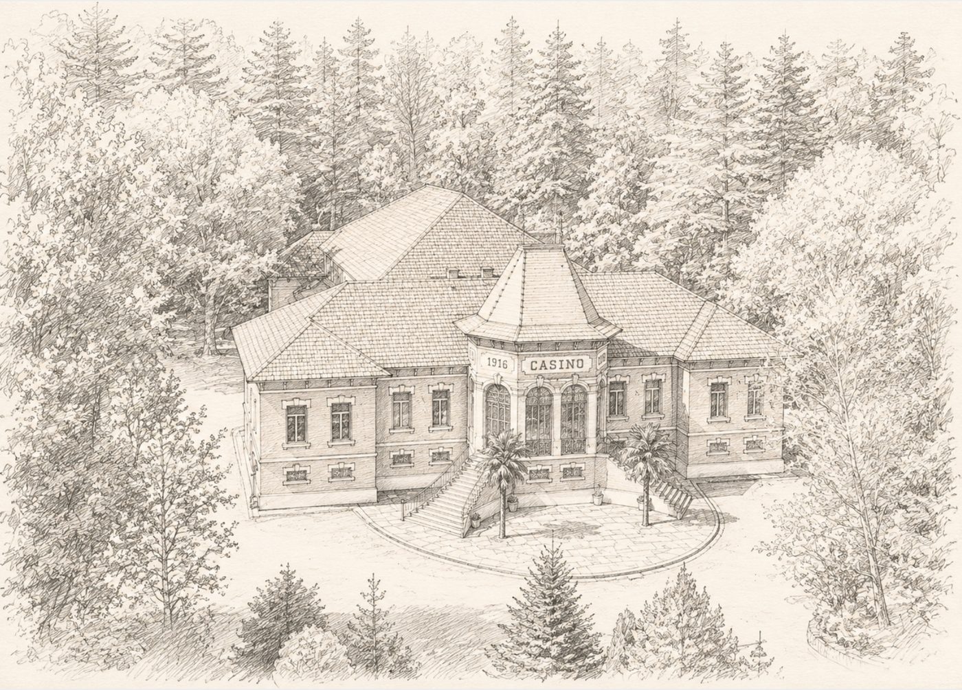 Ilustração do Pedras Salgadas Spa & Nature Park